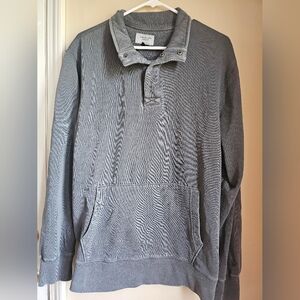 American Eagle Outfitters Gray Sweatshirt Relaxed Fit